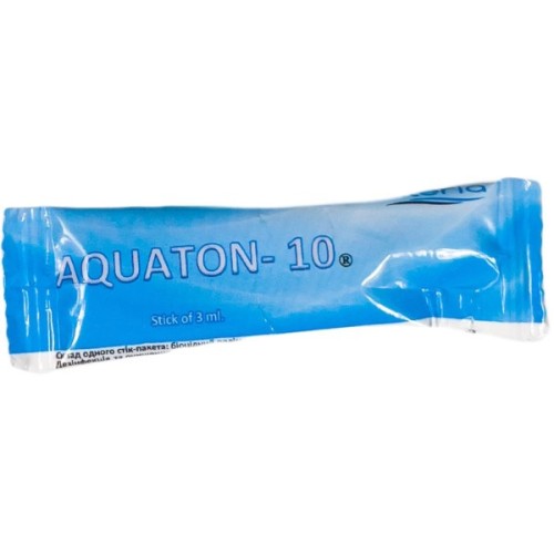 Засіб для знезараження води Poputchik "Акватон-10" 5 шт Zip (52-036-IS)