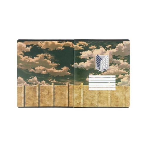 Зошит Kite Attack on Titan, 24 аркуші, клітинка (AT24-238)