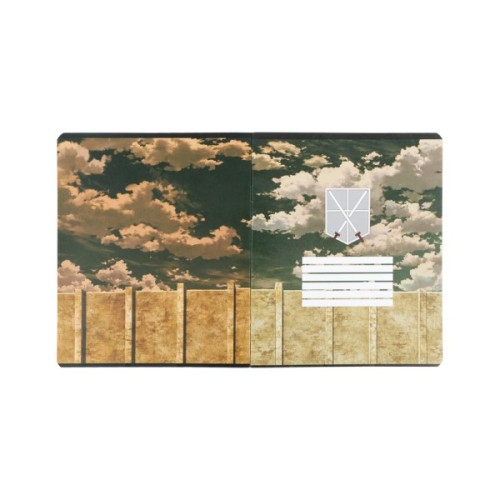 Зошит Kite Attack on Titan, 24 аркуші, клітинка (AT24-238)