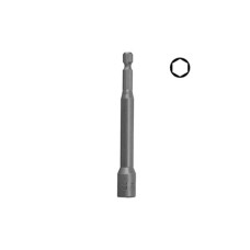 Головка магнітна Toptul 8мм L100мм магнітна (BEAB0808G)