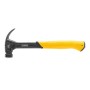Молоток DeWALT CURVE-CLAW, суцільнометалевий, 454 г, з гвоздодером. (DWHT51002-0)