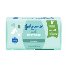 Дитяче мило Johnson’s baby з молоком, 90 г (3574661831114)
