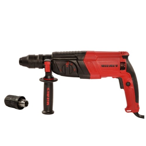 Перфоратор Vitals Ra 2680BNq, 800W, 2.8J, 0-5500уд/хв, 0-1350об/хв, SDS-plus, 3 режими, кейс (243915)