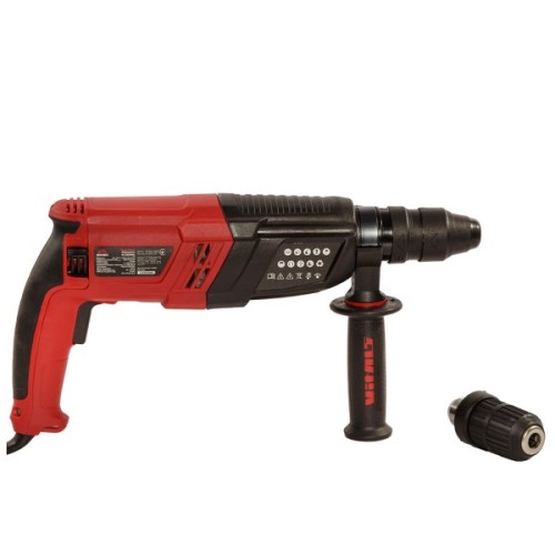 Перфоратор Vitals Ra 2680BNq, 800W, 2.8J, 0-5500уд/хв, 0-1350об/хв, SDS-plus, 3 режими, кейс (243915)