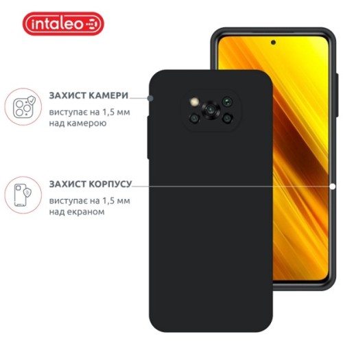 Чохол до мобільного телефона Intaleo SoftShell Xiaomi Poco X3 Black (1283126563850)
