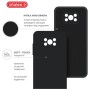 Чохол до мобільного телефона Intaleo SoftShell Xiaomi Poco X3 Black (1283126563850)