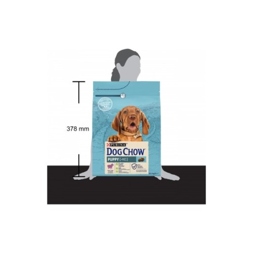 Сухий корм для собак Purina Dog Chow Puppy Lamb зі смаком ягняти 2.5 кг (7613034488657)