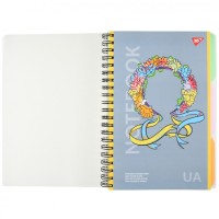 Блокнот Yes А4 Notebook UA 144 аркуша пластикова обкладинка (681943)