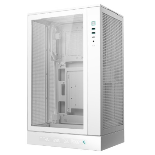 Корпус для ПК Deepcool CH270 Digital White (R-CH270-WHNDM0-G-1)