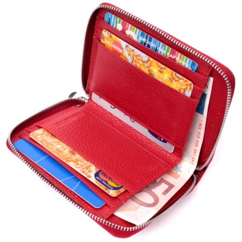 Гаманець ST Leather Шкіряний Червоний (19490)