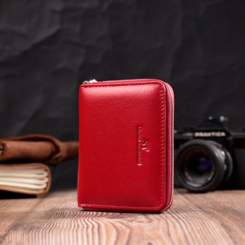 Гаманець ST Leather Шкіряний Червоний (19490)