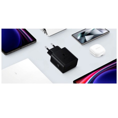 Зарядний пристрій Samsung USB-C PD45W black (EP-T4511NBEGEU)