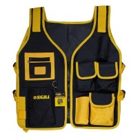 Жилет робочий Sigma монтажника 7 кишень 500x595мм (9450311)