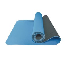 Килимок для йоги Toorx Professional TPE 183 х 60 х 0,6 см Azzurro/Antracite (MAT-183) (931141)