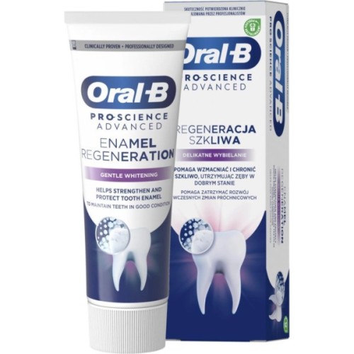 Зубна паста Oral-B Pro-Science Відновлення емалі Делікатне відбілювання 75 мл (8001090247582)