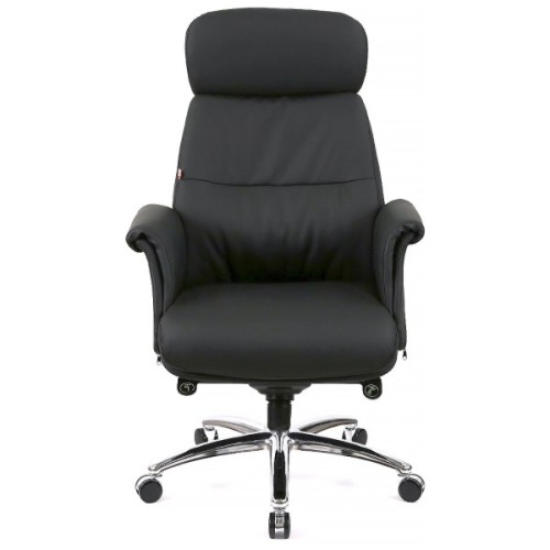 Офісне крісло Аклас Драгобрат, AL MB, Шкіра LC-A Black/PU Black (00179840)