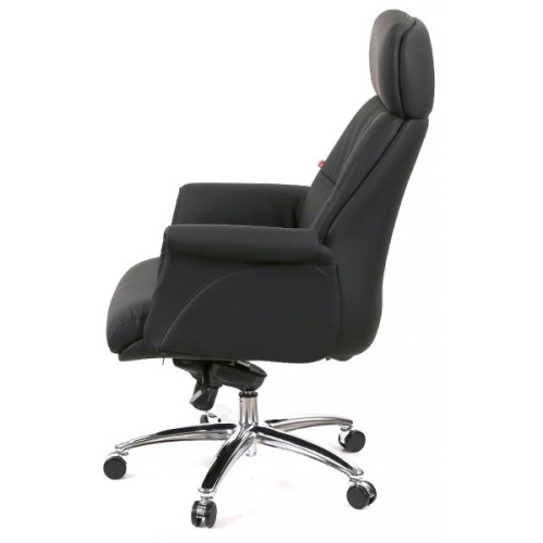 Офісне крісло Аклас Драгобрат, AL MB, Шкіра LC-A Black/PU Black (00179840)