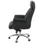 Офісне крісло Аклас Драгобрат, AL MB, Шкіра LC-A Black/PU Black (00179840)