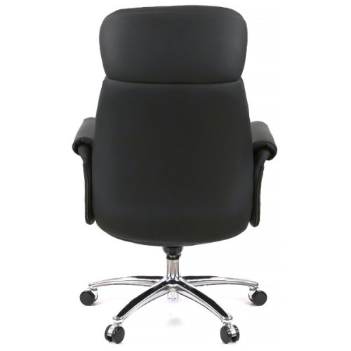 Офісне крісло Аклас Драгобрат, AL MB, Шкіра LC-A Black/PU Black (00179840)