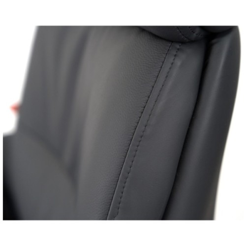 Офісне крісло Аклас Драгобрат, AL MB, Шкіра LC-A Black/PU Black (00179840)