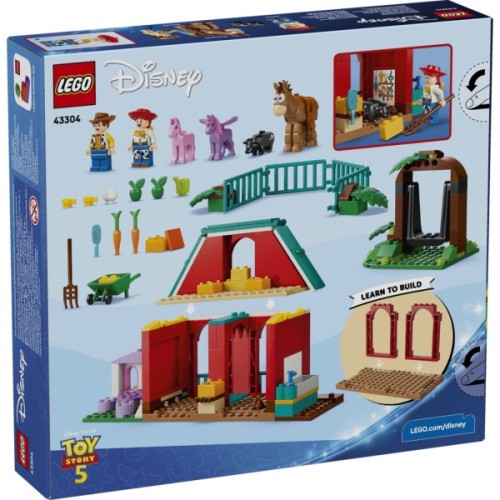 Конструктор LEGO Disney and Pixar Toy Story 5 Кінне ранчо Блейза (43304)