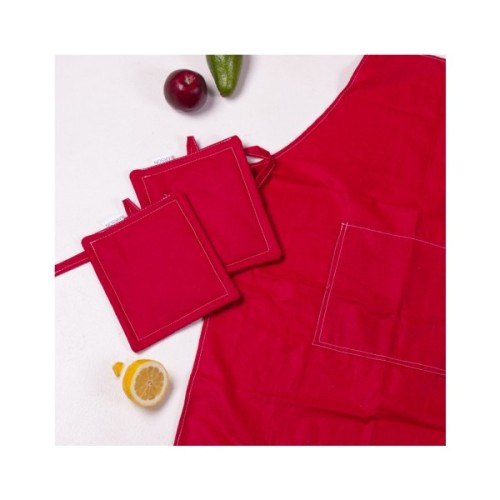 Фартух MirSon Набір 19-1655 Edmonda бязь дві прихватки + дві рукавички-прихватки + фартух (2200006752806)