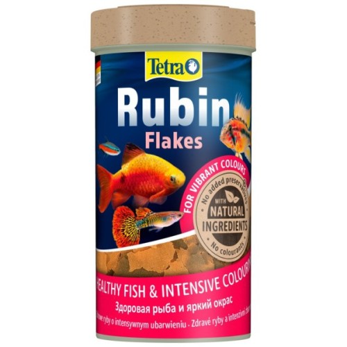 Корм для риб Tetra Rubin Flakes для забарвлення пластівці 52 г/ 250 мл (4004218810440)