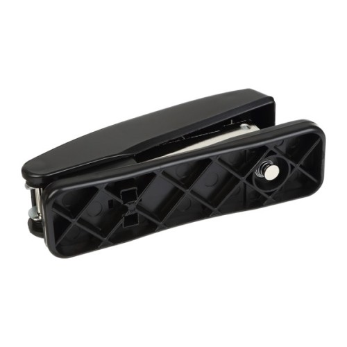 Степлер Buromax пластиковий JOBMAX, 15 аркушів, (скоби №24;26), 110 х 30 х 48 мм, чорний (BM.4213-01)