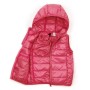 Жилет дитячий Kurt пуховий з капюшоном (V-HT-580T-104-pink)