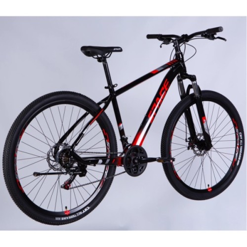 Велосипед Space 29" MERCURY DD FR рама-18" AL 2026 чорно-червоний (OPS-SP-29-172)