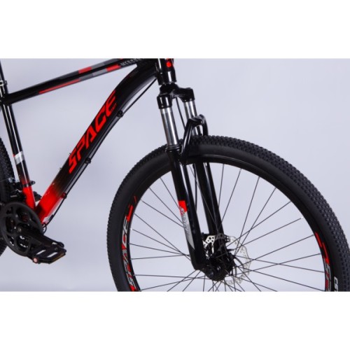 Велосипед Space 29" MERCURY DD FR рама-18" AL 2026 чорно-червоний (OPS-SP-29-172)