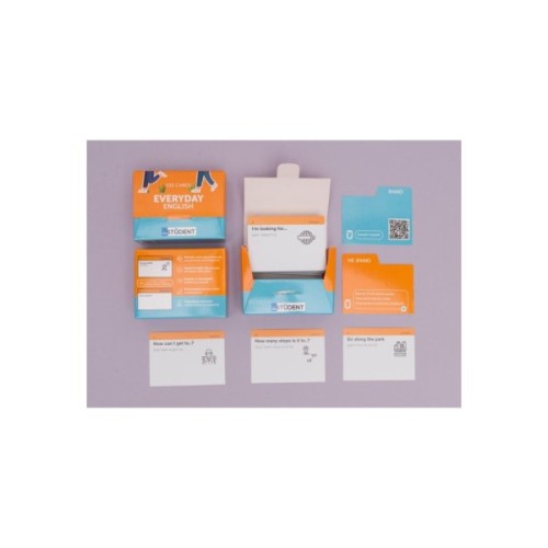 Навчальний набір English Student Картки для вивчення англійської мови Everyday English, українська (591225963)