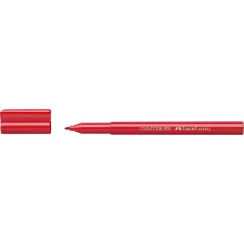 Фломастери Faber-Castell Connector Динозаври у подарунковій металевій коробці 20 кольорів (32543)