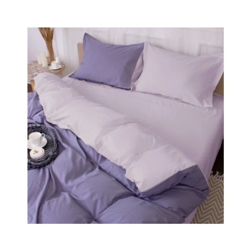 Постільна білизна MirSon Poplin Line 054 + 056 Monique 175 x 210 (2200006285540)