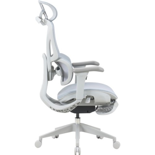 Офісне крісло OfficePro Elite OC950GLB Gray/Light Blue (OC950GLB)