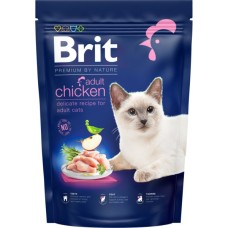 Сухий корм для кішок Brit Premium by Nature Cat Adult Chicken 800 г (8595602553044)
