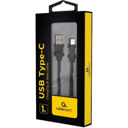 Дата кабель USB 2.0 AM to USB-C 1.0m Cablexpert (CC-USB2-AMCM-1M)