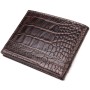 Гаманець Canpellini Затискач із натуральної шкіри Коричневий (21519)