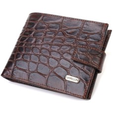 Гаманець Canpellini З натуральної шкіри Коричневий (21888)