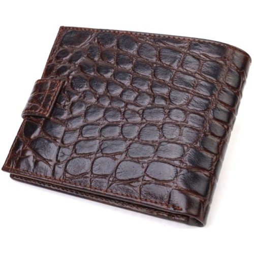 Гаманець Canpellini З натуральної шкіри Коричневий (21888)