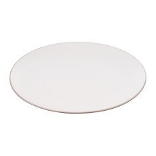 Тарілка Ardesto Asti, 26.9см, кераміка, білий (AR1427AW)