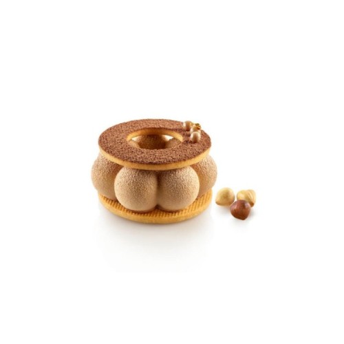 Форма для випікання Silikomart Curve Flex Truffle Crown 90 d-82 h-29 мм (TRUFFLE CROWN 90)