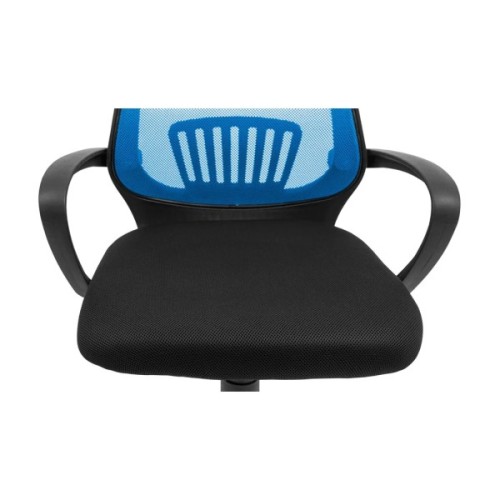 Офісне крісло Richman Стар Пластик Піастра Сітка Чорне + синє (ADD0003149)