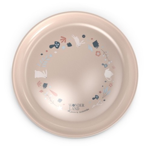 Набір дитячого посуду Suavinex Wonderland +6 міс. світло-рожевий (308808)