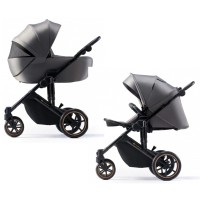 Коляска Kinderkraft 2 в 1 Prime 2 Shadow Grey (KSPRIM02GRY2000) (5902533922932)