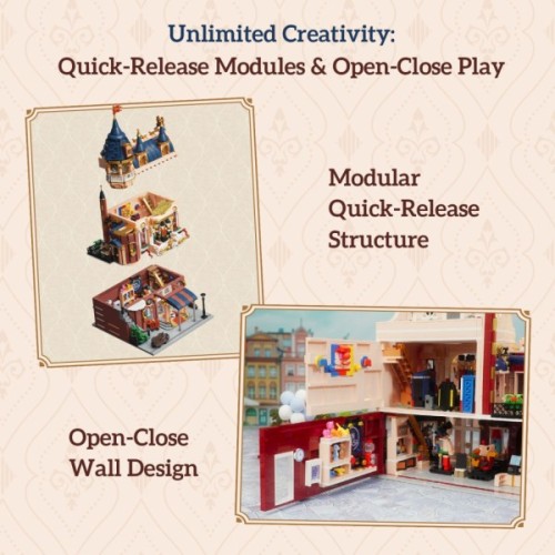 Конструктор Pantasy Магазин іграшок (85031)