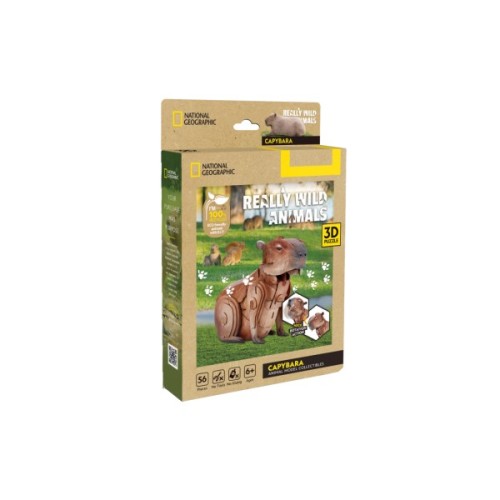 Пазл Cubic Fun тривимірний Дикі тварини Капибара (DS1177h)