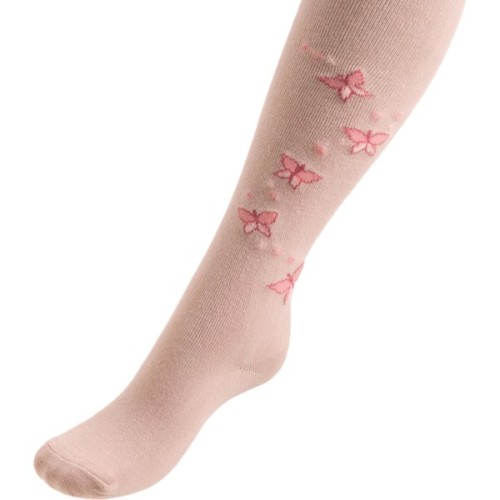Колготки дитячі UCS Socks з метеликами (M0C0301-0925-5G-pink)