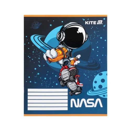 Зошит Kite NASA, 12 аркушів, коса лінія (NS25-235)