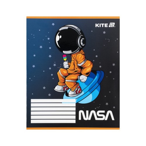 Зошит Kite NASA, 12 аркушів, коса лінія (NS25-235)